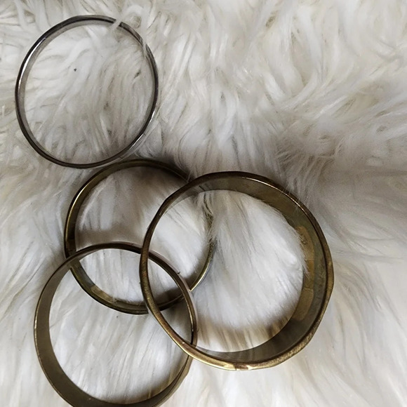 Vintage Mother of pearl bangles - Picture 3 of 7